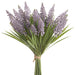 11" Muscari Silk Flower Stem Bundle -Purple (Pack of 6) - FSM714-PU