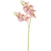 30" Phalaenopsis Orchid Silk Flower Stem -Pink/Cream (Pack of 12) - FSO040-PK/CR