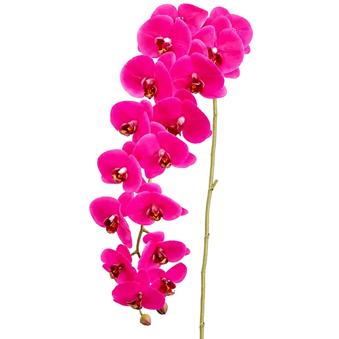 45" Silk Phalaenopsis Orchid Flower Spray -Orchid (Pack of 6) - FSO077-OC