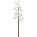 37" Hand-Wrapped Cymbidium Orchid Silk Flower Stem -White (Pack of 6) - FSO113-WH