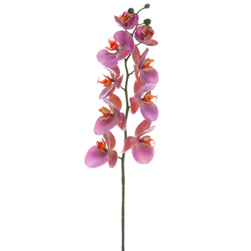 30 Phalaenopsis Orchid Silk Flower Stem Lilac Orchid Stem — Silks Are Forever 6092