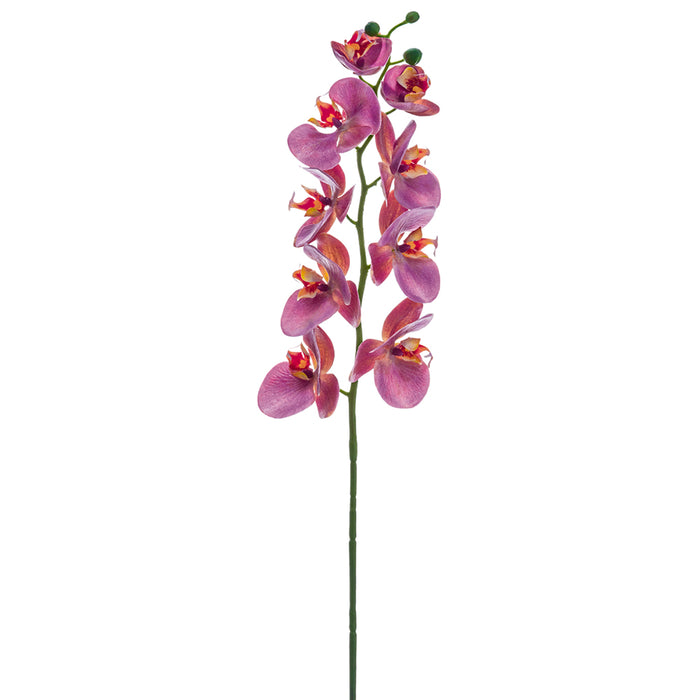 30" Real Touch Phalaenopsis Orchid Silk Flower Stem -Lilac (Pack of 12) - FSO173-LL