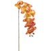 38" Phalaenopsis Orchid Silk Flower Stem -Orange (Pack of 12) - FSO195-OR