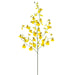 31.5" Oncidium Orchid Silk Flower Stem -Yellow (pack of 12) - FSO386-YE