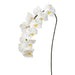 40" Phalaenopsis Orchid Faux Flower Stem -White (Pack of 12) - FSO598-WH