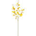 38.5" Real Touch Silk Oncidium Orchid Flower Stem -Yellow (pack of 12) - FSO610-YE