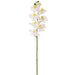 30" Real Touch Silk Phalaenopsis Orchid Flower Stem -White (pack of 12) - FSO612-WH