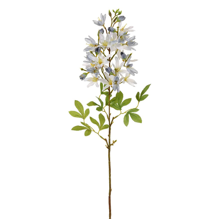 24.5" Silk Cleome Flower Stem -Blue (Pack of 12) - FSO644-BL