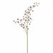 31" Real Touch Oncidium Orchid Silk Flower Stem -White/Blue (Pack of 12) - FSO661-WH/BL