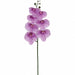 34.5" Hand-Wrapped Phalaenopsis Orchid Silk Flower Stem -Lavender/Purple (Pack of 12) - FSO807-LV/PU