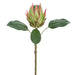 20" Protea Artificial Flower Stem -Green/Pink (Pack of 12) - FSP006-GR/PK