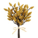 11" Plastic Pinecone Artificial Stem Bundle -Butterscotch (Pack of 12) - FSP027-BO
