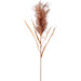 47" Artificial Flowering Plume Grass Stem -Brown (pack of 12) - FSP052-BR