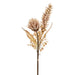 41.5" Dried-Look Protea & Heliconia Artificial Flower Stem Bundle -Beige/Brown (Pack of 8) - FSP085-BE/BR