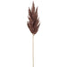 33" Pampas Grass Artificial Stem -Brown (pack of 12) - FSP139-BR