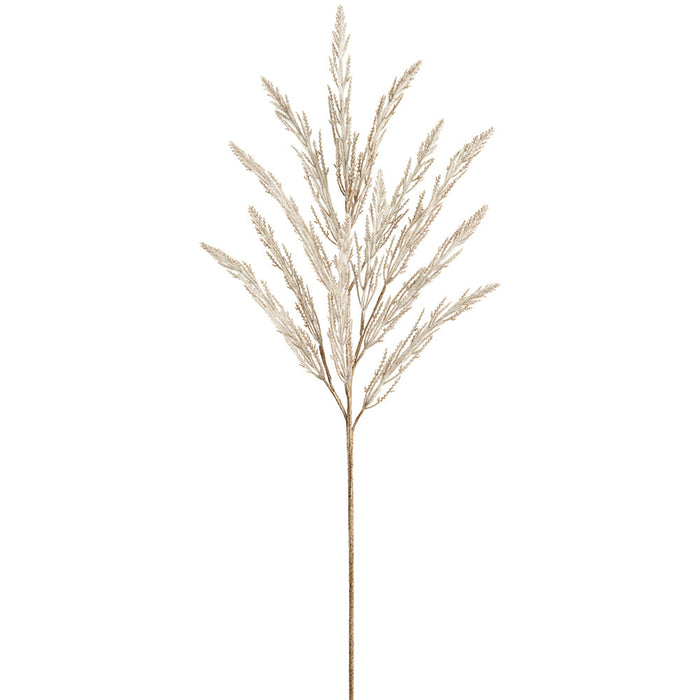 36" Pampas Grass Artificial Stem -Beige (pack of 12) - FSP140-BE