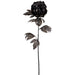 33" Peony Silk Flower Stem -Black (Pack of 12) - FSP216-BK