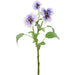 13.5" Silk Pansy Flower Stem -Lavender/Purple (pack of 12) - FSP264-LV/PU