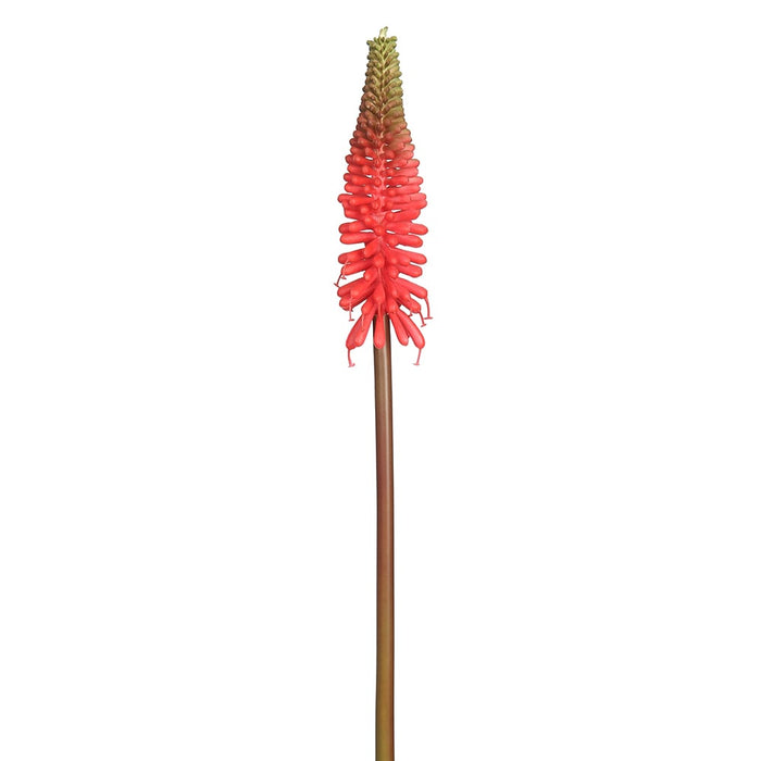 27" Red Hot Poker Silk Flower Stem -Red (Pack of 12) - FSP270-RE