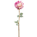 30.7" Silk Peony Flower Stem -Boysenberry (pack of 12) - FSP308-BB