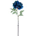 34.5" Silk Peony Flower Stem -Peacock (Pack of 12) - FSP369-PC