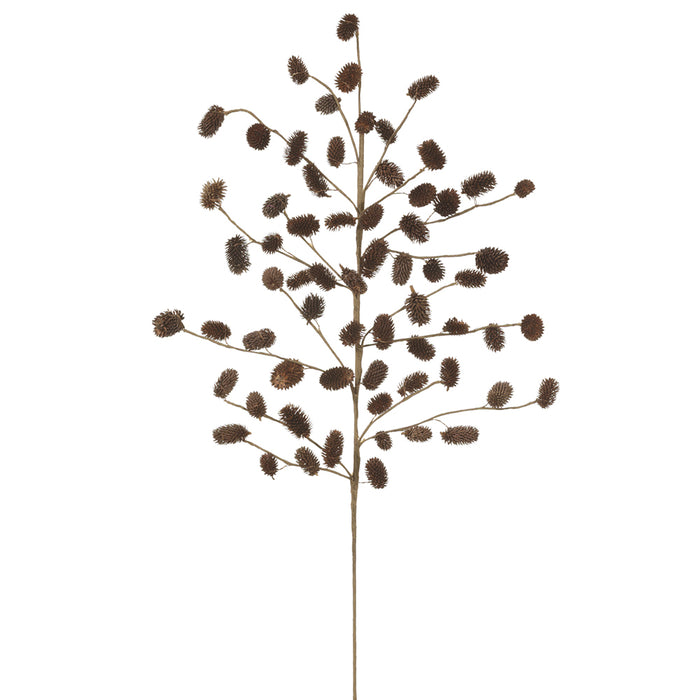 28" Artificial Osmanthus Pod Flower Stem -Brown/Gray (Pack of 6) - FSP405-BR/GY