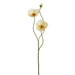 29" Poppy Silk Flower Stem -White (Pack of 12) - FSP539-WH
