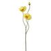 29" Poppy Silk Flower Stem -Yellow (Pack of 12) - FSP539-YE