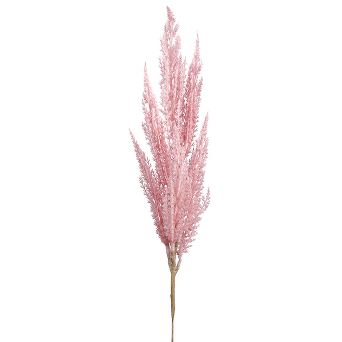 17" Artificial Pampas Grass Stem -2 Tone Pink (Pack of 12) - FSP563-PK/TT