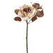16" Peony Silk Flower Stem -Beige (pack of 12) - FSP593-BE