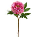 26" Real Touch Peony Faux Flower Stem -Cerise (Pack of 12) - FSP630-CE