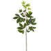 37" Real Touch Peony Bud Silk Flower Stem -Blush (Pack of 6) - FSP645-BS