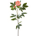 33" Real Touch Peony With Bud Silk Flower Stem -Peach (Pack of 6) - FSP648-PE