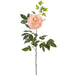 36" Real Touch Peony Silk Flower Stem -Peach (Pack of 6) - FSP650-PE