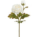 22.5" Peony Silk Flower Stem -Cream (pack of 12) - FSP690-CR