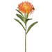 26" Silk Open Needle Protea Flower Spray -Orange (pack of 12) - FSP752-OR