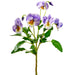 15" Silk Pansy Flower Stem -Amethyst (pack of 12) - FSP766-AY