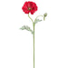 29" Silk Poppy Flower Stem -Red (pack of 12) - FSP775-RE