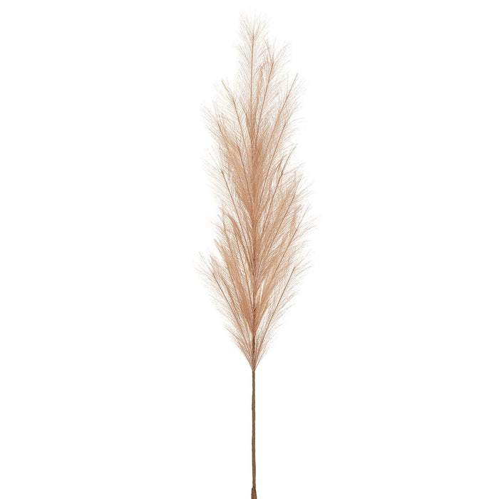 50" Artificial Pampas Grass Stem, Battery LED Pre-Lit -Blush (Pack of 12) - FSP785-BS