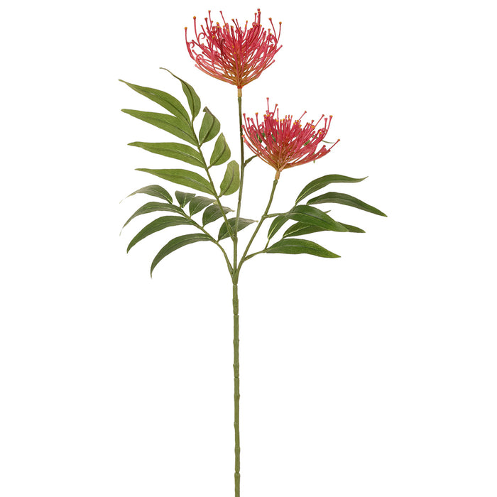 29" Protea Artificial Flower Stem -Fuchsia (pack of 12) - FSP835-FU