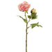 23.5" Faux Peony Flower Stem -Pink (pack of 12) - FSP881-PK