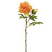 23.5" Faux Peony Flower Stem -Yellow (pack of 12) - FSP881-YE