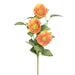 12" Silk Poppy Flower Stem -Orange (pack of 12) - FSP905-OR