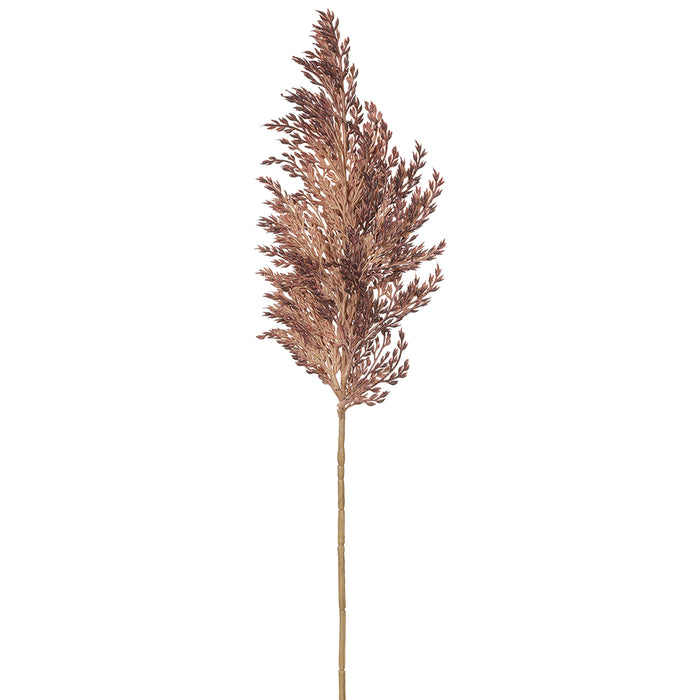 25" Artificial Pampas Grass Stem -Purple/Brown (pack of 12) - FSP958-PU/BR