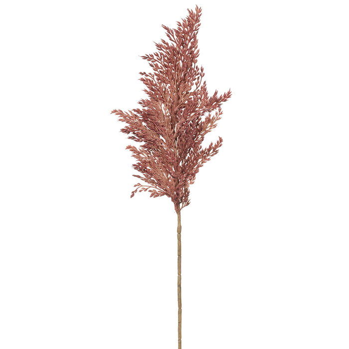25" Artificial Pampas Grass Stem -Wine (Pack of 12) - FSP958-WI