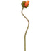 27" Poppy Bud Silk Flower Stem -Orange (Pack of 24) - FSP972-OR