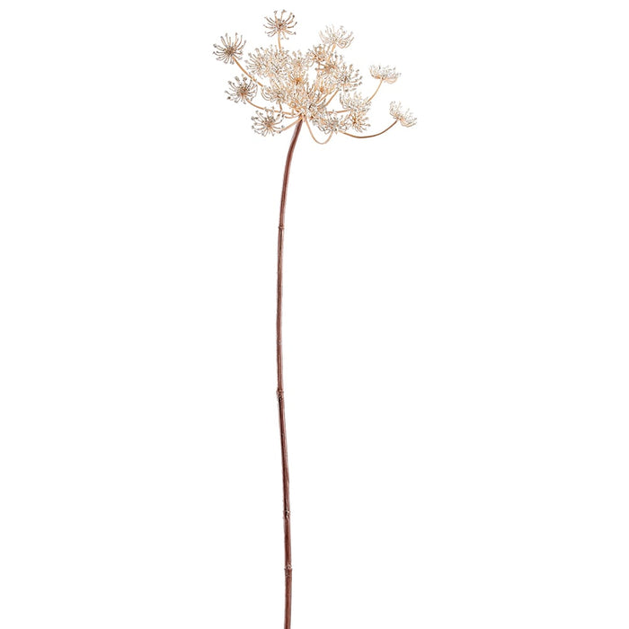 29" Queen Anne's Lace Artificial Flower Stem -Cream (Pack of 12) - FSQ681-CR