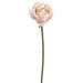 19" Faux Rose Silk Flower Stem -Soft Pink (pack of 12) - FSR003-PK/SO