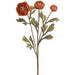 19.5" Ranunculus Silk Flower Stem -Dusty Mauve (Pack of 12) - FSR017-MV/DU