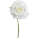 16" Rose Silk Flower Stem -Cream (Pack of 12) - FSR073-CR